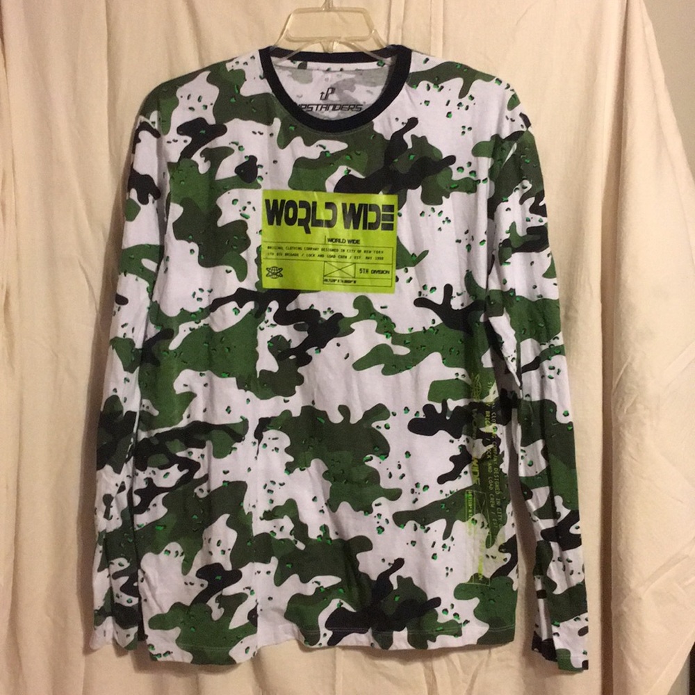 Upstanders XL men’s size long sleeve camo NWOT
